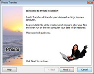 Presto Transfer Windows Live Messenger screenshot